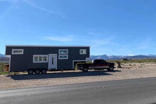 Small home with radiant heating.