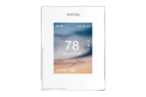 4iE Thermostat, with no '!' on the screen