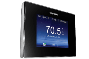 4iE horizontal programmable thermostat.