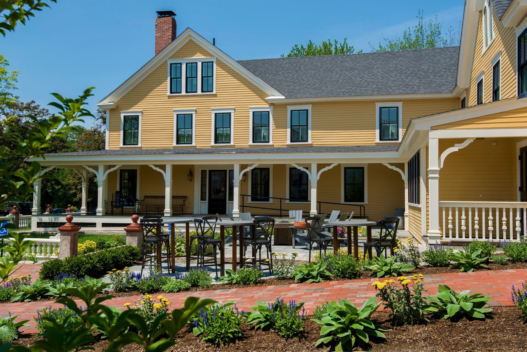 Inn with radiant heating