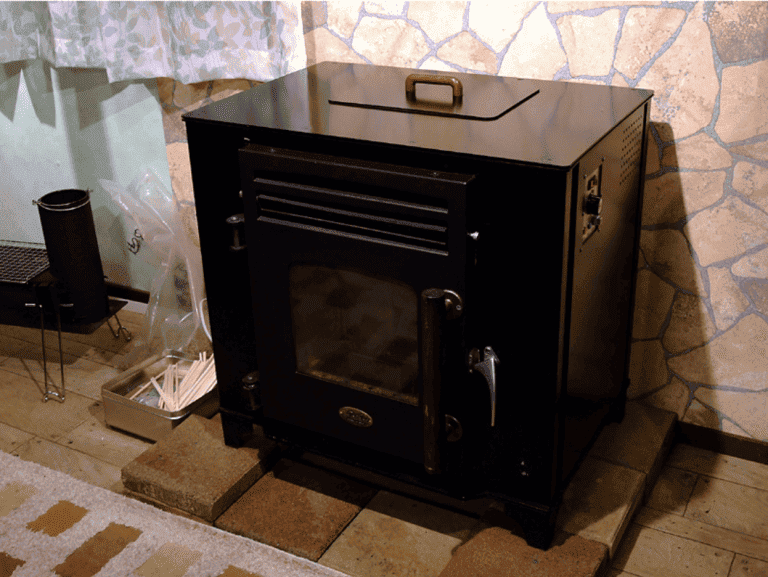 Furnace in a living room