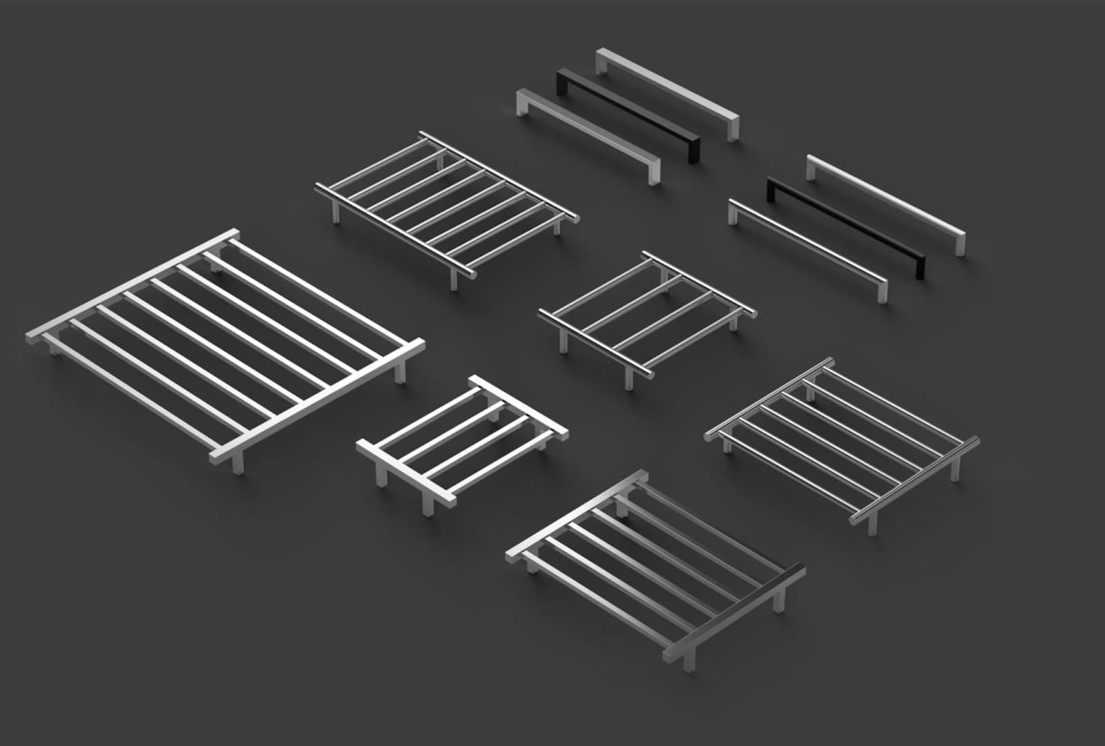 Warmup's range of towel warmers.