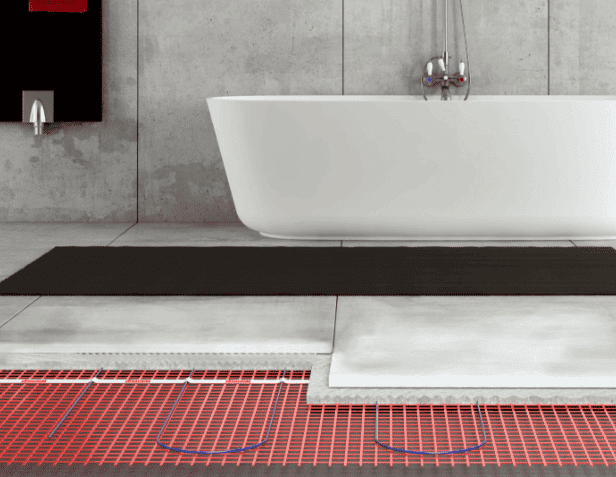Bathroom StickyMat rendering.