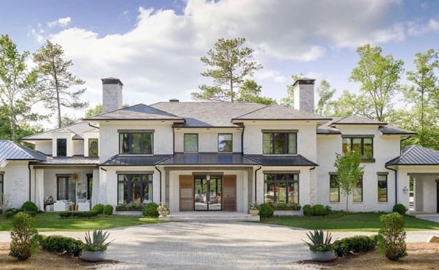 Show house with radiant heating
