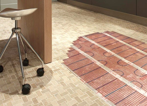 StickyMat system in a kitchen.