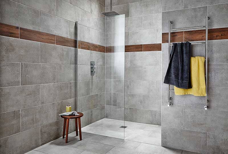 Bathroom with Warmup UFH systems.