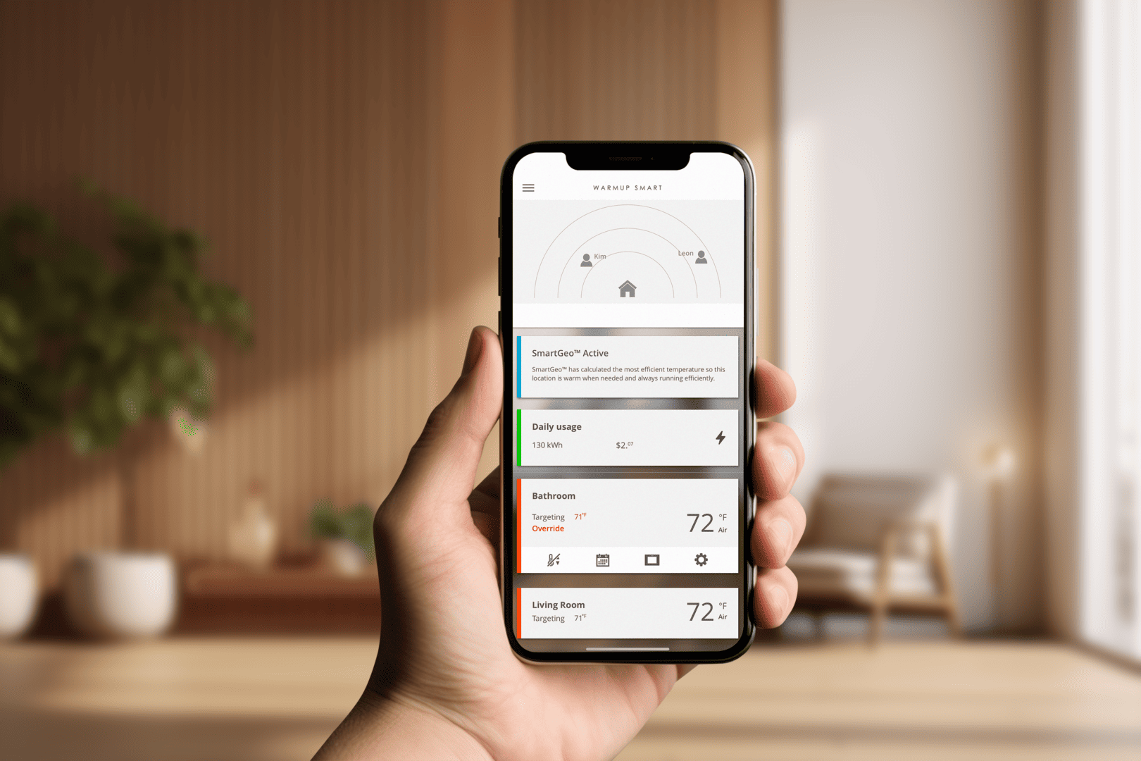 Warmup MyHeating App.