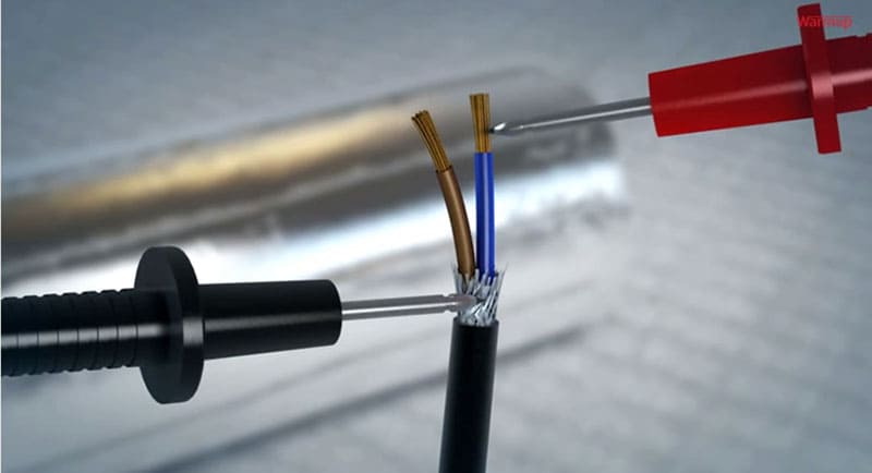 Radiant heating cable.
