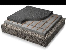 Snow Melt Cable rendering
