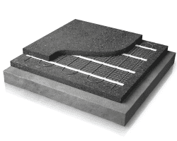 Snow Melting Mat rendering