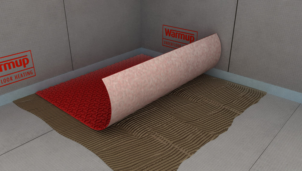 Fleece-backed DCM PRO Membrane.