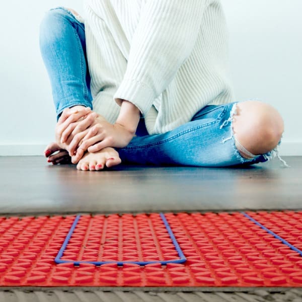 underfloor heating cables