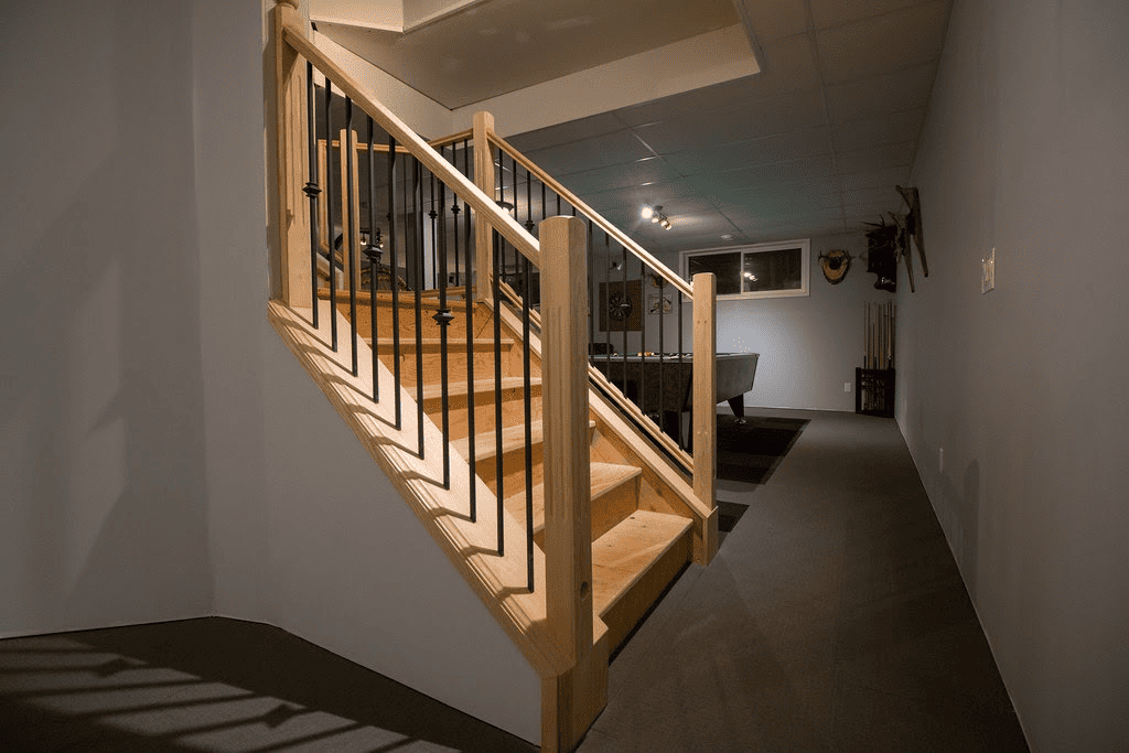 Basement with UFH.