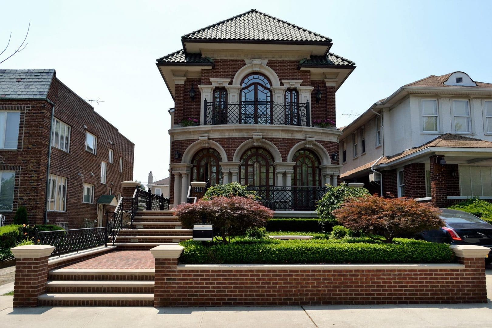 2-story home with radiant heating.