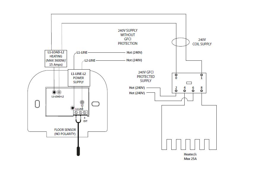 relay-25 wiring