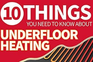 Underfloor heating information