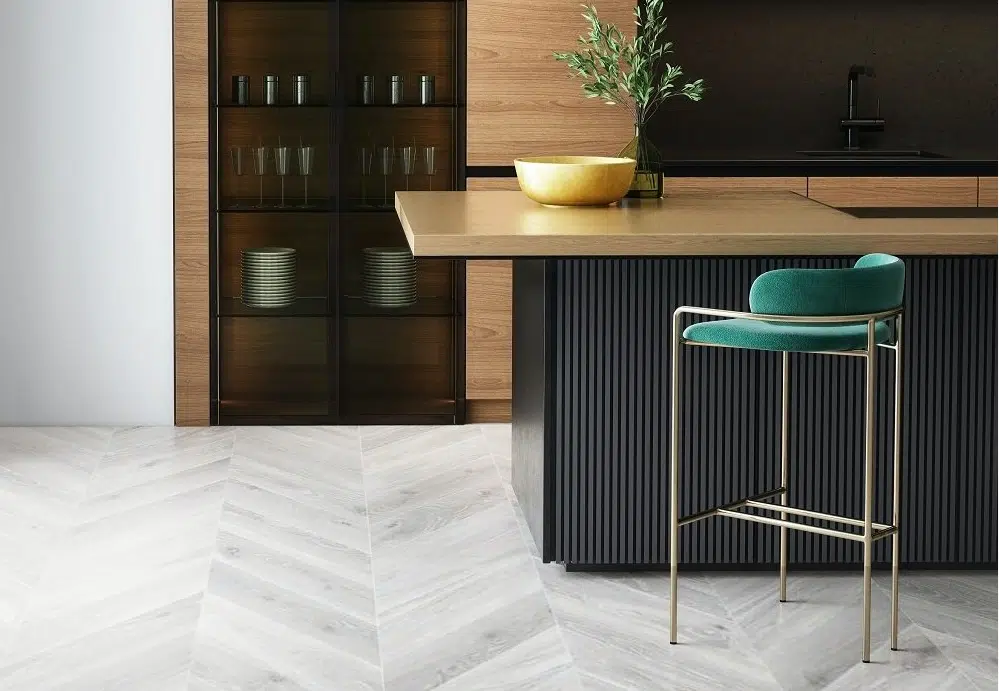 Kitchen table and floor