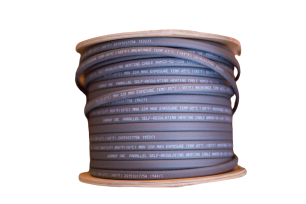 a spool of Warmup's Self-Regulating cable